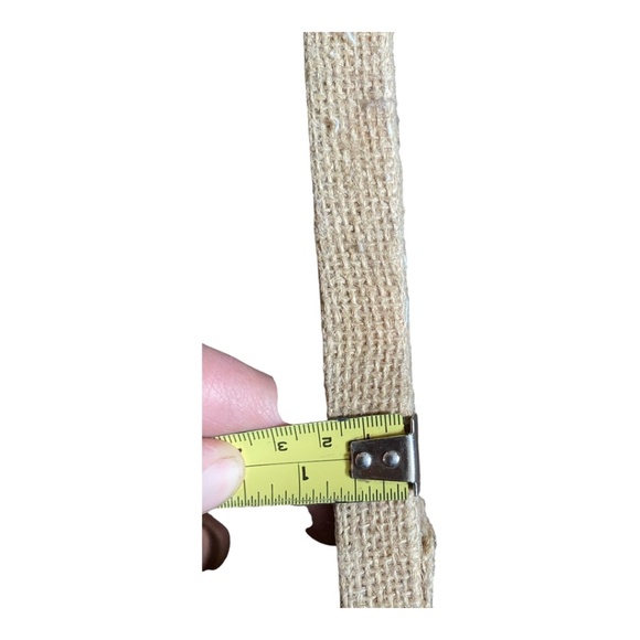 Bird print on burlap. Retro - Picture 7 of 15